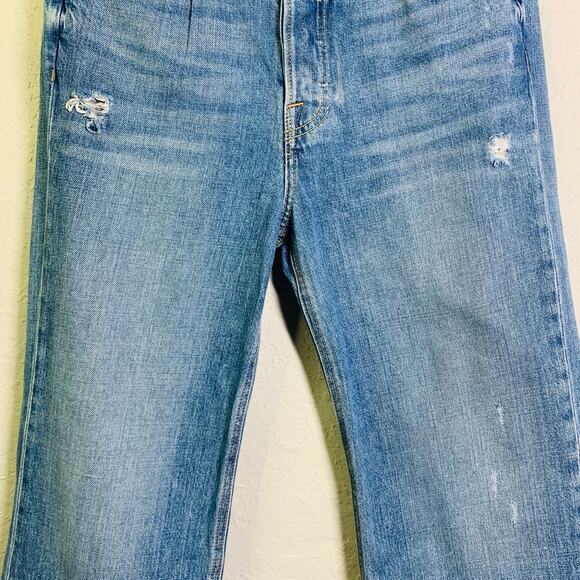 GRLFRND Jeans Bobbi 28 What You Like Wash Distressed Frayed‎ Hem Button Fly - Picture 6 of 15